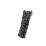 Precinto 2.5x100 negro Logic bolsa x200u  [UM 1u | 70u]