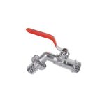 Canilla esferica metal 3/4" pico 1/2"  [UM 1u | 10u | 100u]