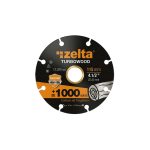 Disco de corte p/madera 4.5" turbowood zelta  [UM 1u | 100u]