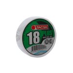 Cinta aisladora Tacsa profesional 10mts 18 plus Blanca [UM 10u]