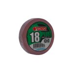 Cinta aisladora Tacsa profesional 10mts 18 plus Marron [UM 10u]