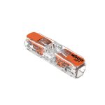 Conector de empalme en linea p/2 conductores hasta 4mm [UM 20u]