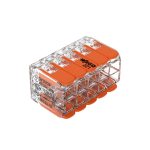 Conector de empalme p/10 conductores hasta 4mm [UM 10 | 50u | 500u]