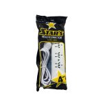 Zapatilla star 4 tomas c/cable de 1.5mts  [UM 1u | 50u]