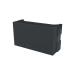 Modulo tapon ciego negro Platinium [UM 100u | 600u]