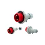 Ficha industrial 3p + t + n 16a ip67  [UM 1u | 5u | 90u]