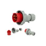 Ficha industrial 3p + t 16a ip67  [UM 1u | 5u | 90u]