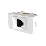 Modulo toma telefono Rj 45 Platinum blanco [UM 1u | 0u]