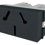 Modulo toma binorma negro Platinum [UM 25u | 300u]