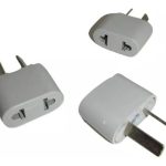 Adaptador americano/aleman p/plana blanco [UM 20u | 400u]