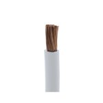 Cable unipolar 4mm blanco Nasello  [UM 1u ]