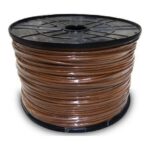 Cable unipolar 4mm marron bobx400mts Nasello  [UM 1u ]