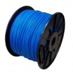 Cable unipolar 6mm celeste bobx300mts Nasello  [UM 1u ]