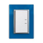 Bastidor y tapa cristal azul  [UM 1u | 120u]