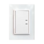 Bastidor y tapa cristal blanco  [UM 1u | 120u]