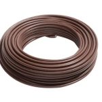 Cable economico unipolar 4mm marron  [UM 1u ]