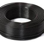 Cable economico unipolar 6mm negro  [UM 1u ]